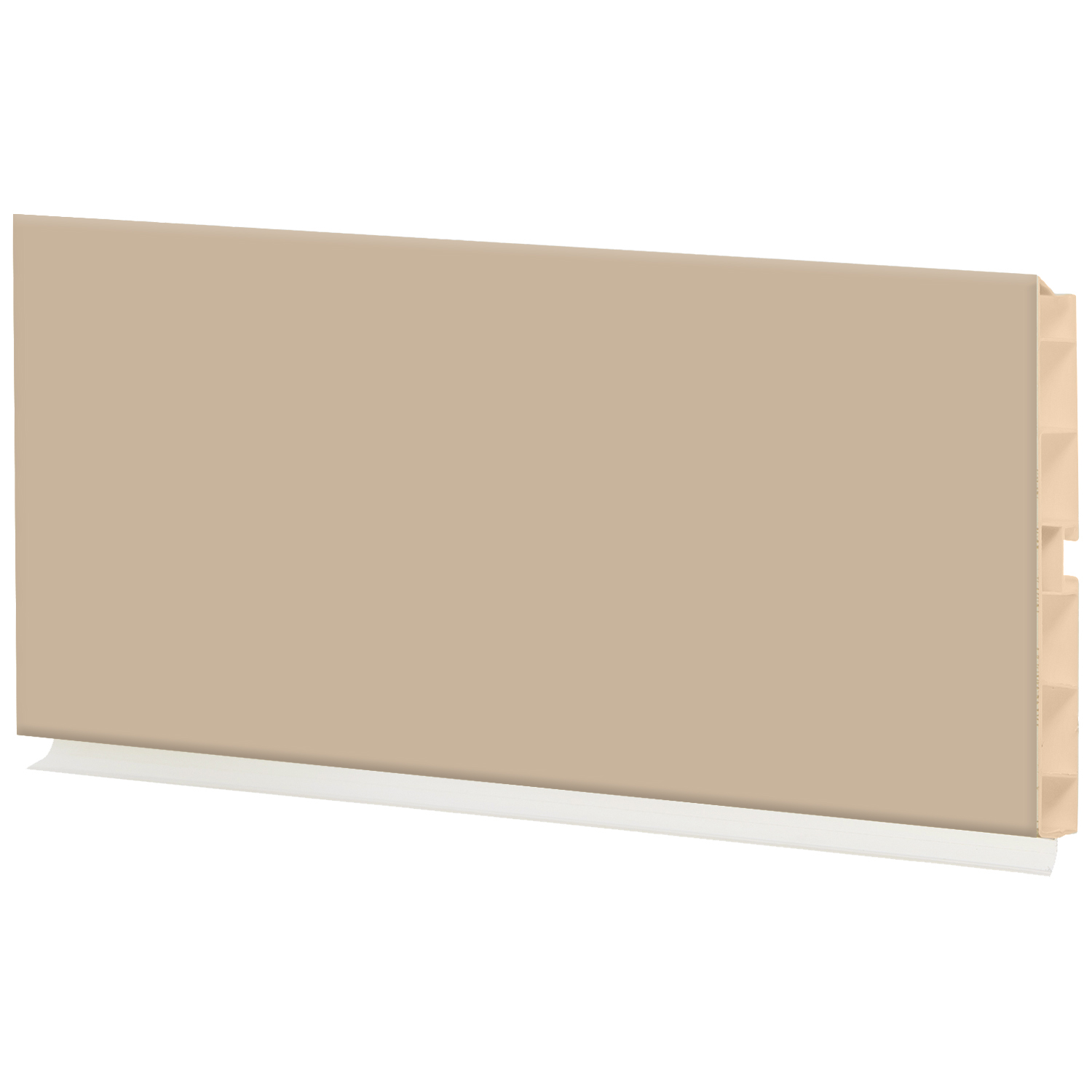 Цоколь h=100мм L=4м с защит.пленкой, бежевый песок U156 Цоколь h=100мм L=4м с защит.пленкой, бежевый песок U156